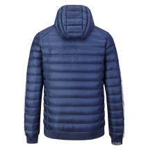 Fashionable OEM Causal Windproof Warm Zipper Mens Winter Down Coat Puffer Jackets